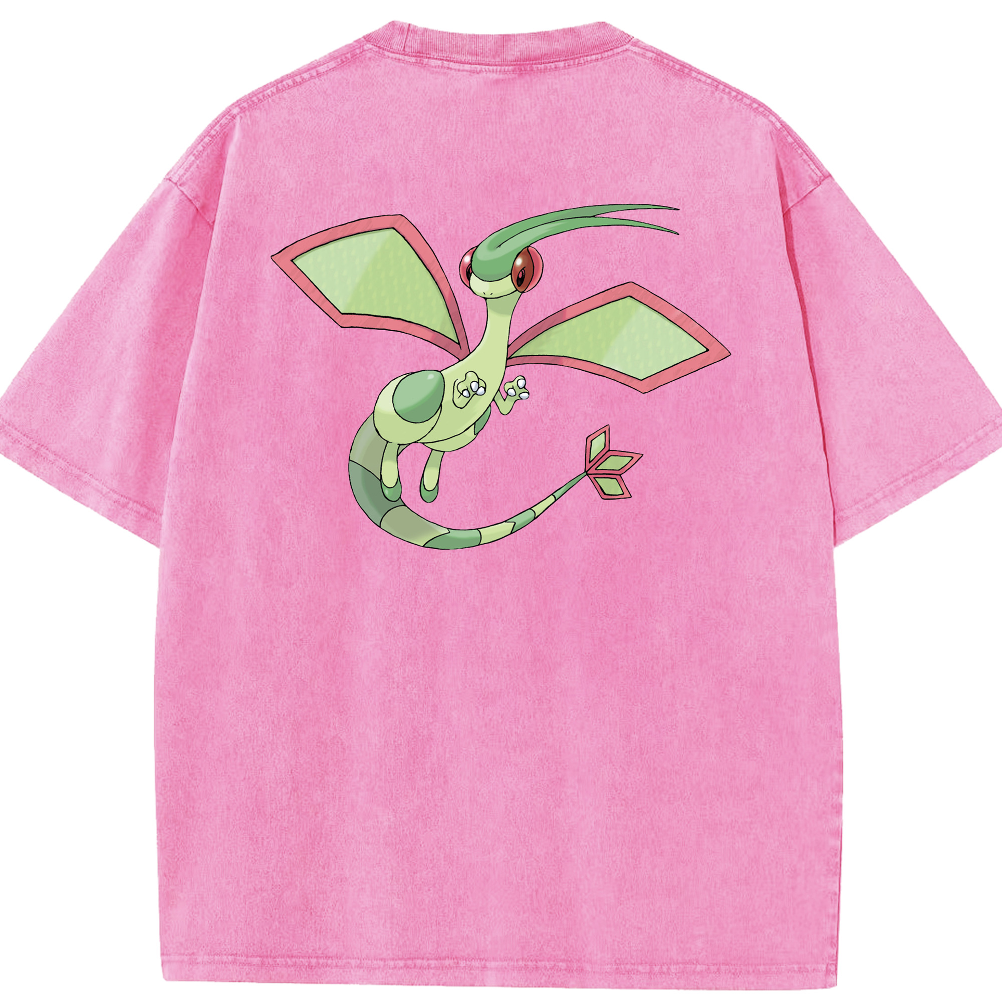 （画像用） ポケットモンスター Pokémon 綿100% ヴィンテージ風 半袖Tシャツ（背面プリント）